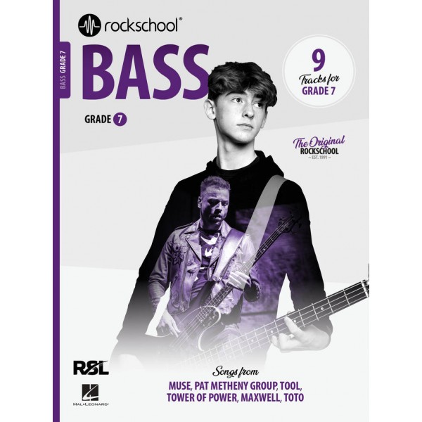 Rockschool Bass Grade 7 2024 (Book/Audio)